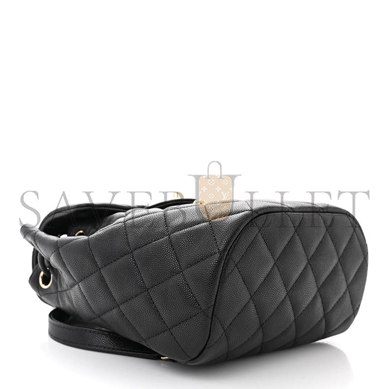 CHANEL CAVIAR QUILTED MINI BACKPACK AS4059 (25*20*12cm)